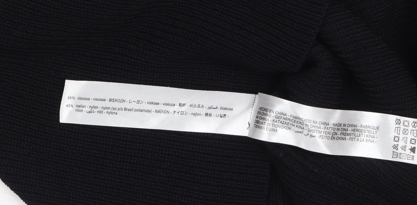 Womens UK Size 12 Zara Black Pullover Jumper