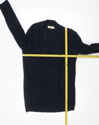 Womens UK Size XS Hollister Black Cardigan Jumper
