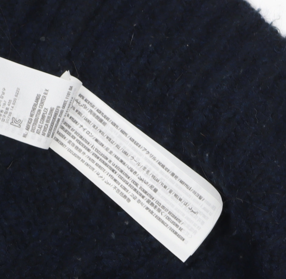 Womens UK Size XS Hollister Black Cardigan Jumper