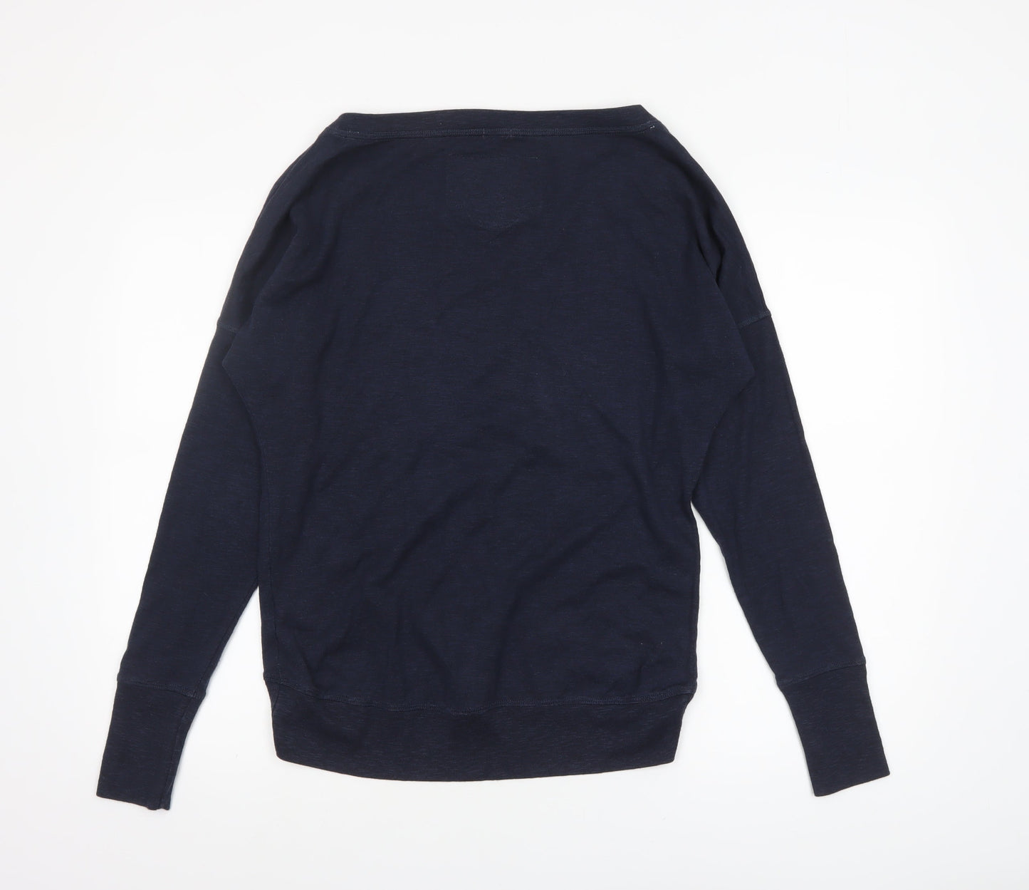 Womens UK Size S Superdry Blue Pullover Sweatshirt