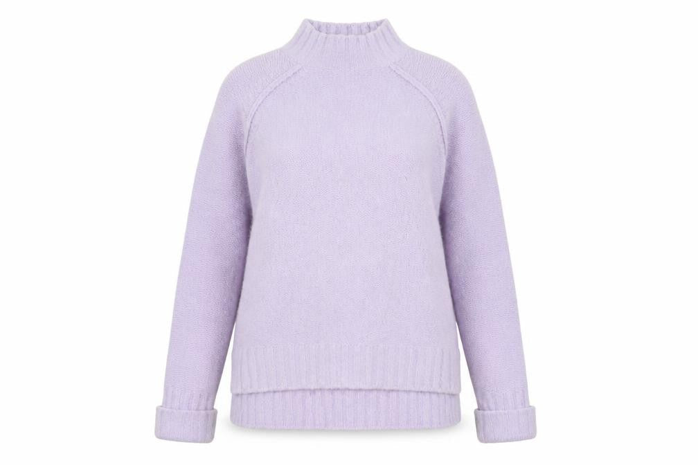 Womens UK Size XS Phase Eight Purple Pullover Jumper