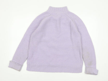 Womens UK Size XS Phase Eight Purple Pullover Jumper