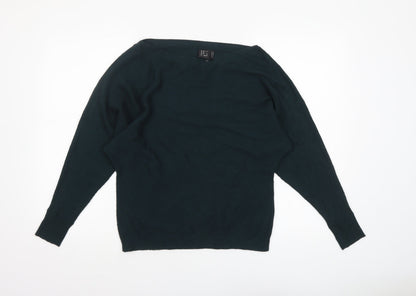 Womens UK Size 10 Editor's Cut Green Pullover Jumper