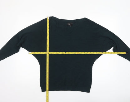 Womens UK Size 10 Editor's Cut Green Pullover Jumper