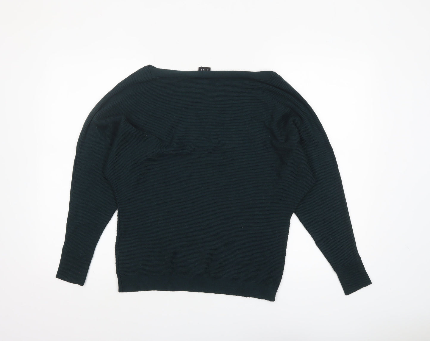 Womens UK Size 10 Editor's Cut Green Pullover Jumper