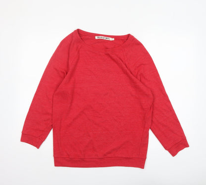 Womens UK Size S Michael Stars Red Pullover Sweatshirt