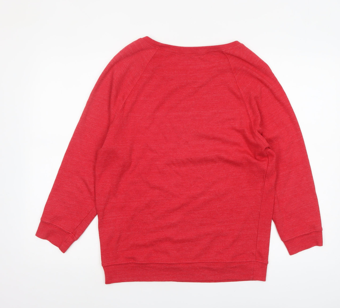 Womens UK Size S Michael Stars Red Pullover Sweatshirt