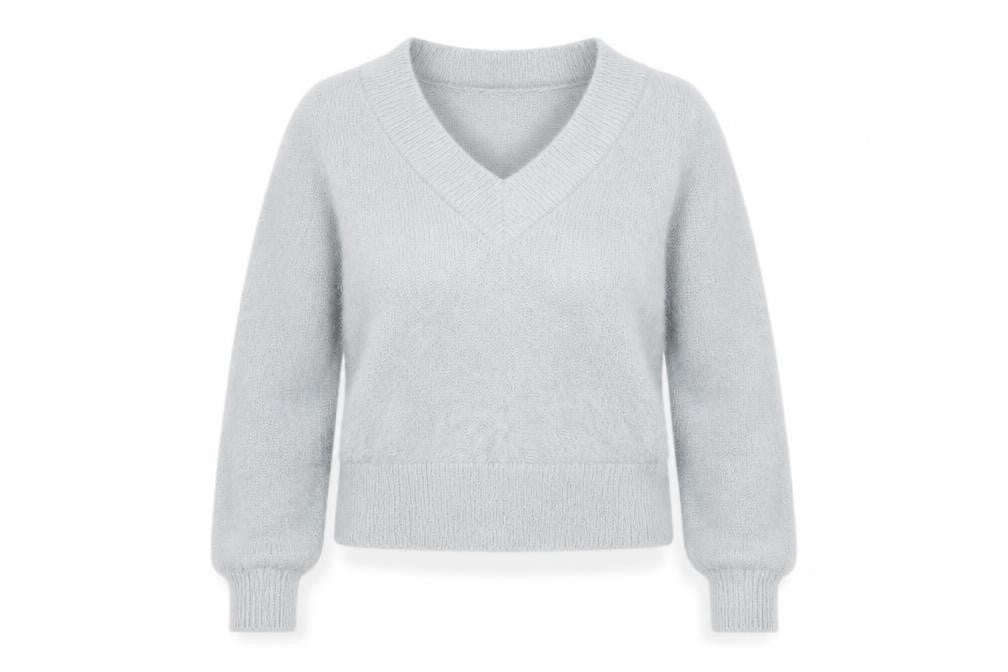 Womens UK Size XS Marks and Spencer Grey Pullover Jumper