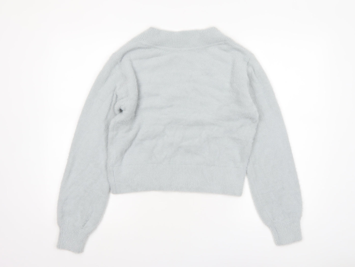Womens UK Size XS Marks and Spencer Grey Pullover Jumper