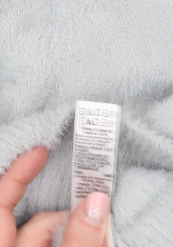 Womens UK Size XS Marks and Spencer Grey Pullover Jumper