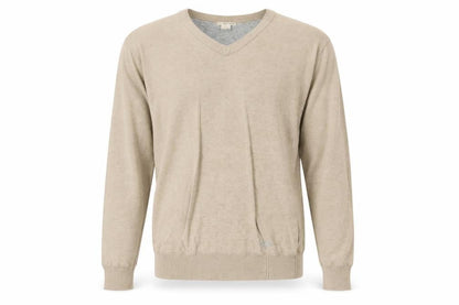 Mens UK Size L DKNY JEANS Beige Pullover Jumper