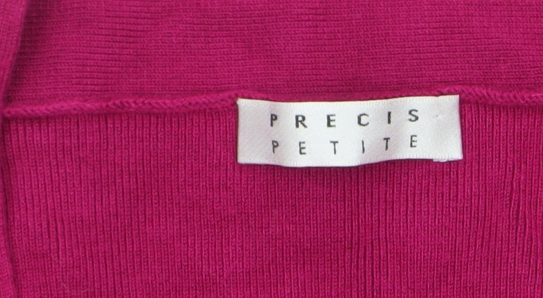 Womens UK Size M Precis Petite Pink Pullover Jumper