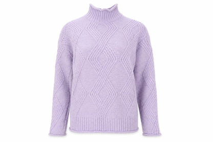 Womens UK Size S Marks and Spencer Purple Pullover Jumper