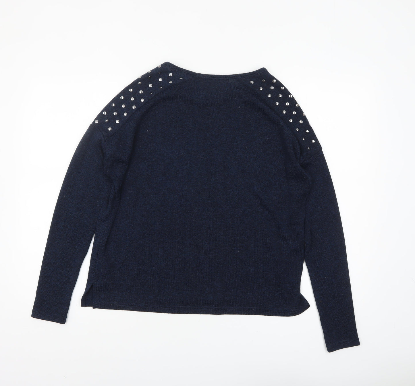 Womens UK Size 10 New Look Blue Pullover Jumper