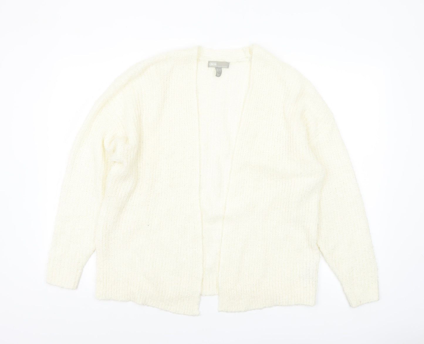 Womens UK Size 6 ASOS Ivory Cardigan Jumper