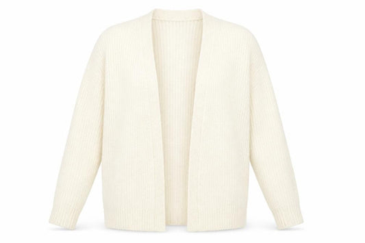 Womens UK Size 6 ASOS Ivory Cardigan Jumper