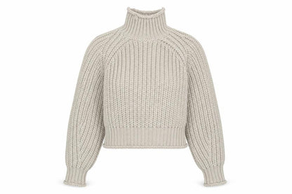 Womens UK Size XS H&M Beige Pullover Jumper