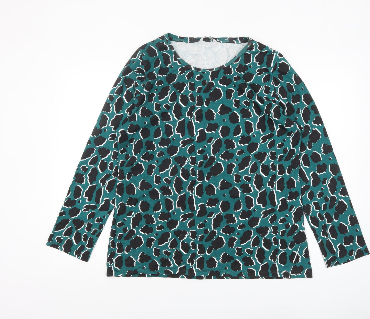 Womens UK Size 20 PEP&CO Green Basic T-Shirt