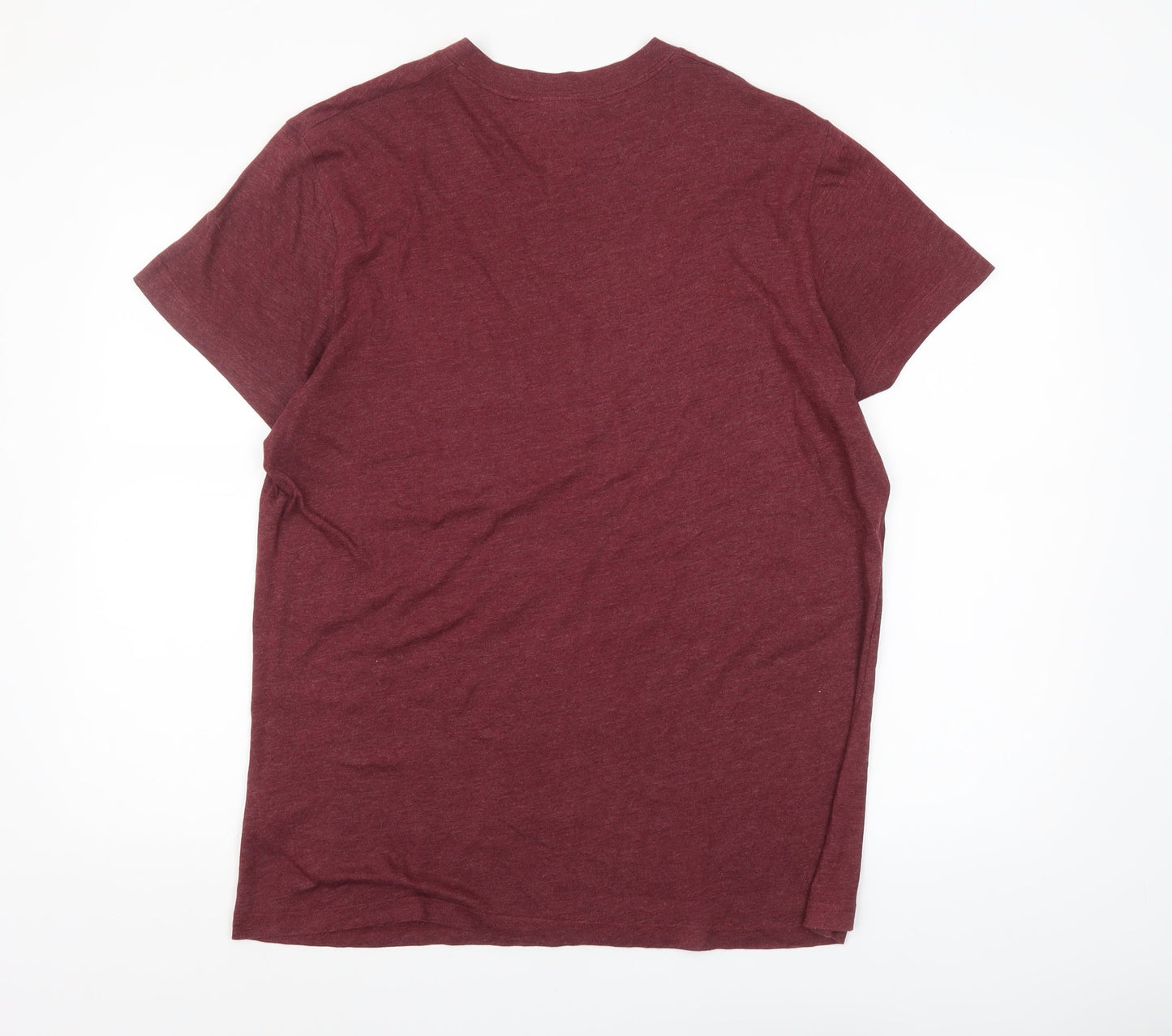 Mens UK Size XL Abercrombie & Fitch Red  T-Shirt