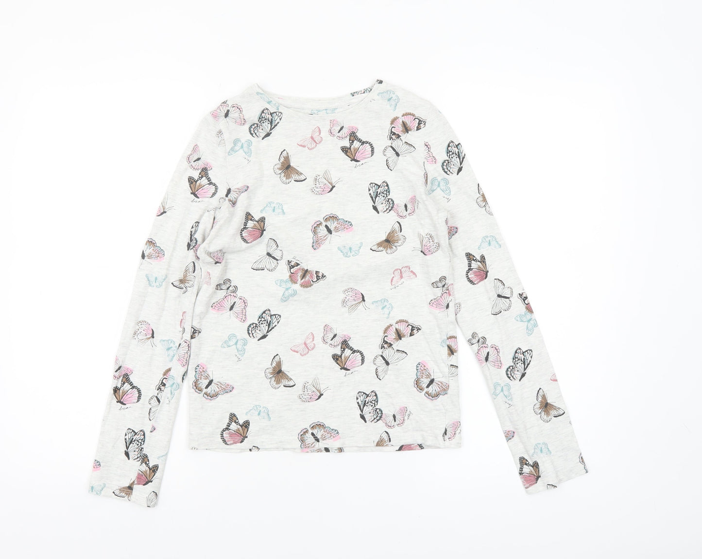 Girls UK Size 12 Years TU Ivory Basic T-Shirt