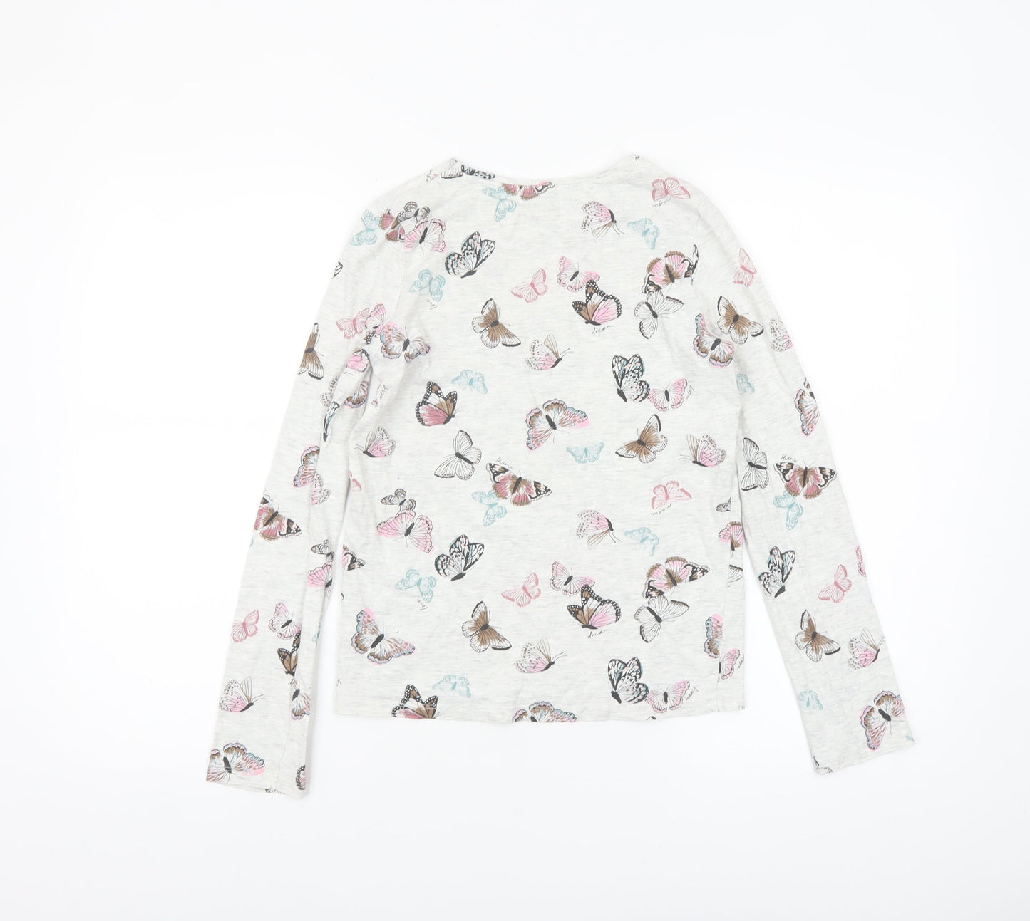 Girls UK Size 12 Years TU Ivory Basic T-Shirt