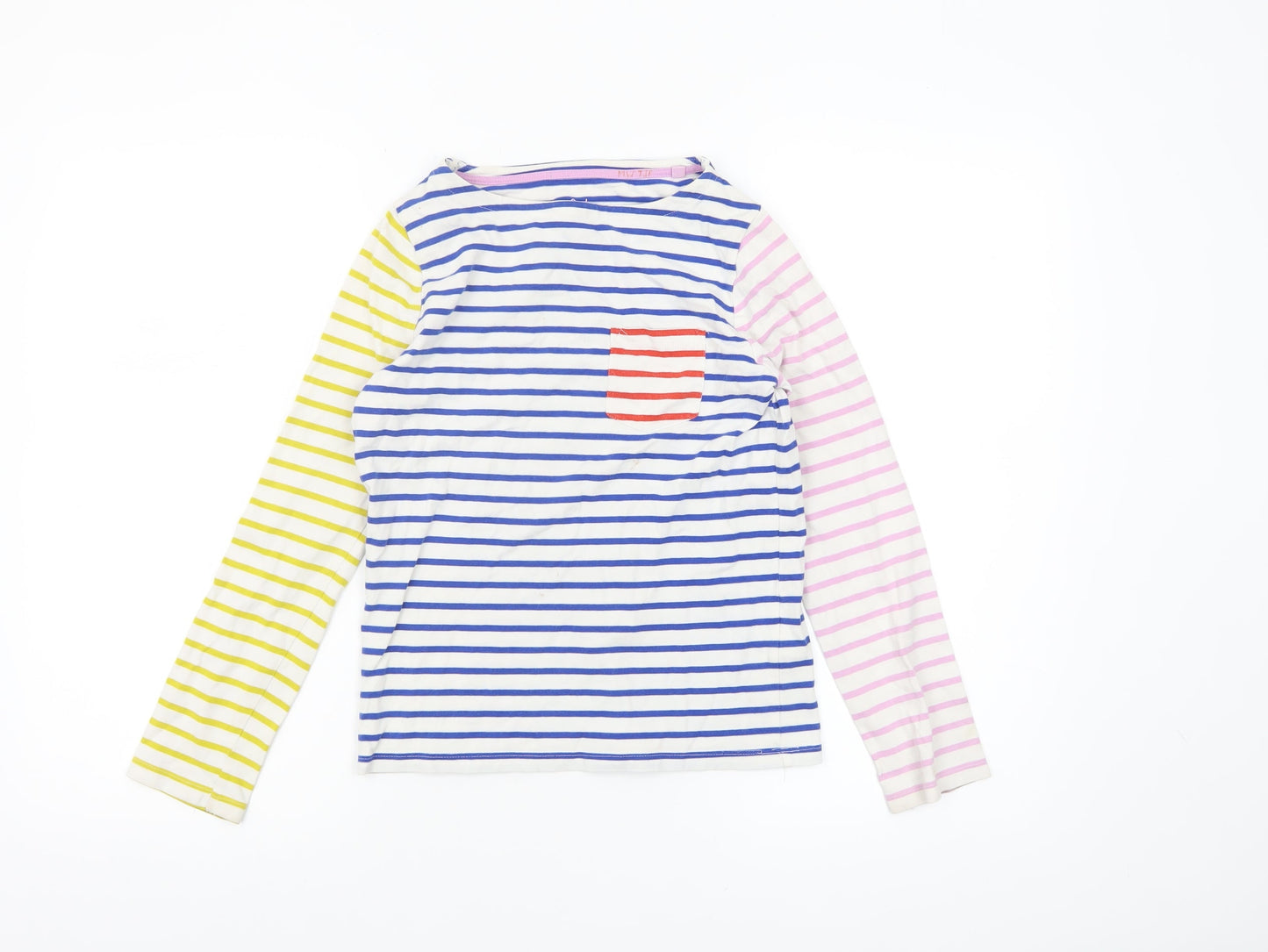 Girls UK Size 9-10 Years Boden Multicoloured Basic T-Shirt