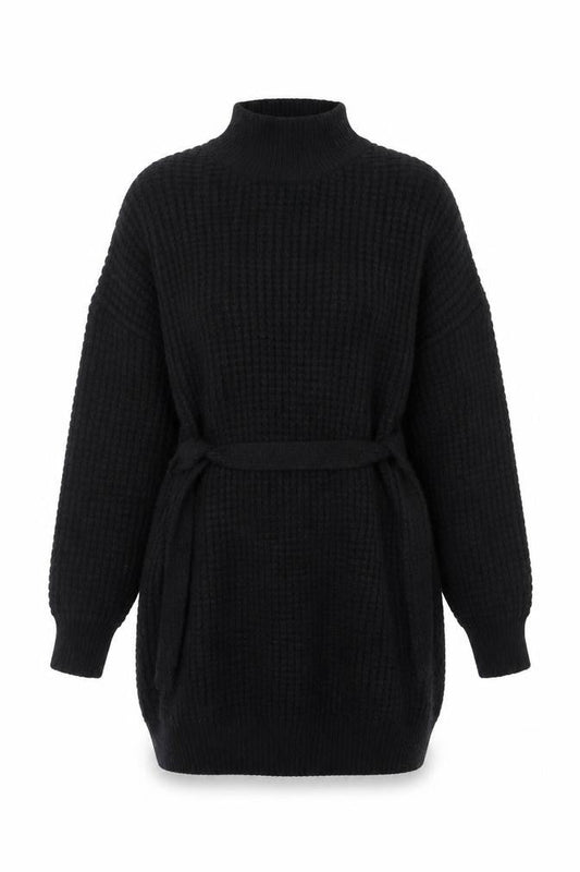 Womens UK Size S PRETTYLITTLETHING Black Cardigan Jumper