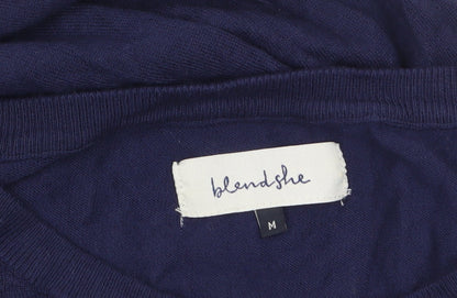 Womens UK Size M blendshe Blue Pullover Jumper