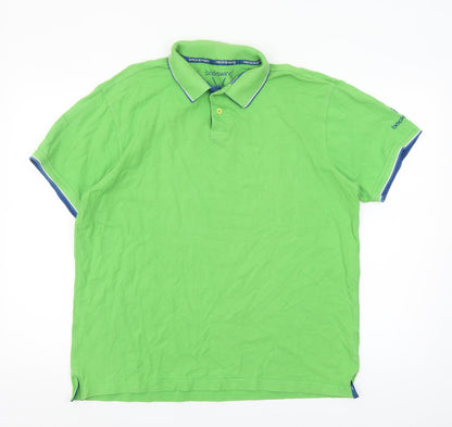 Mens UK Size L Backswing 100% Cotton Polo Shirt