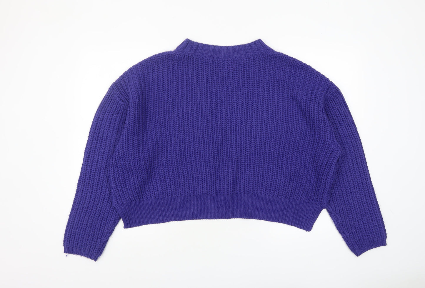 Womens UK Size M Urban Classics Purple Pullover Jumper