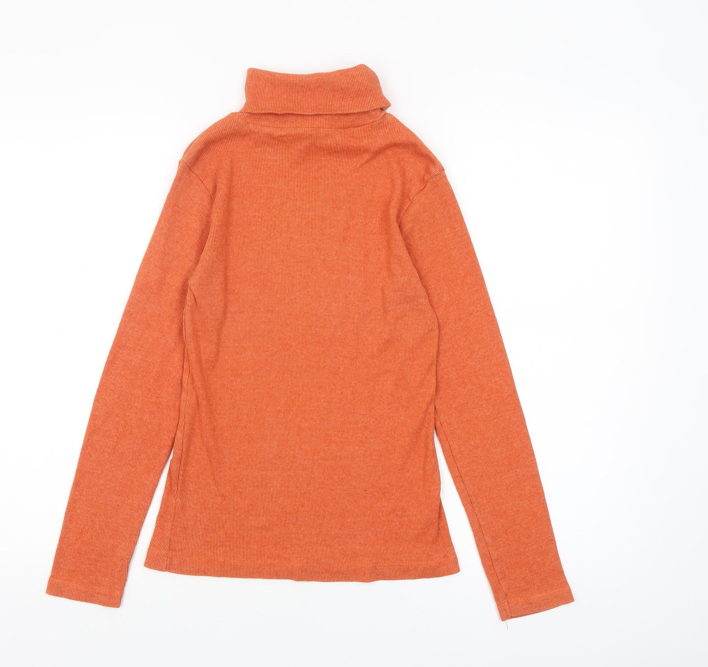 Womens UK Size 14 Atmosphere Orange Basic T-Shirt