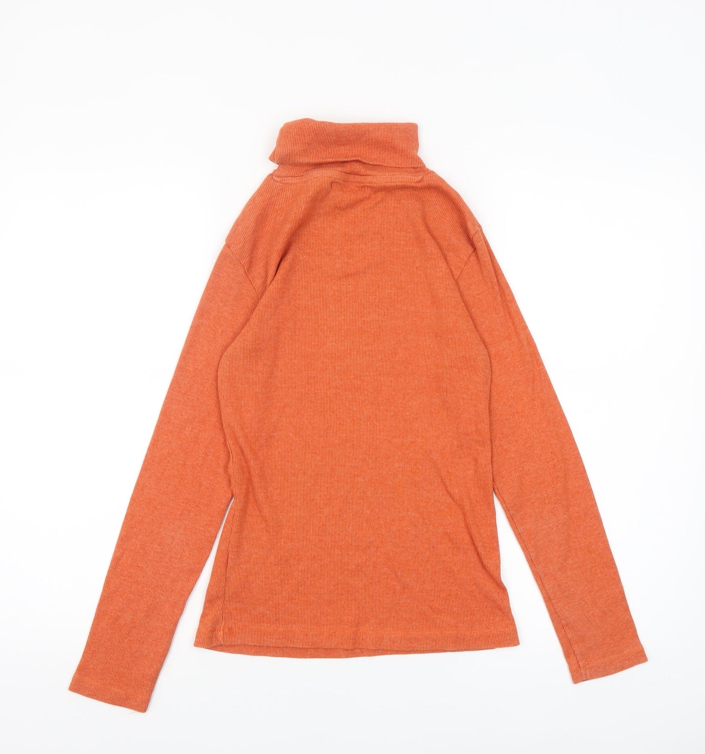 Womens UK Size 14 Atmosphere Orange Basic T-Shirt