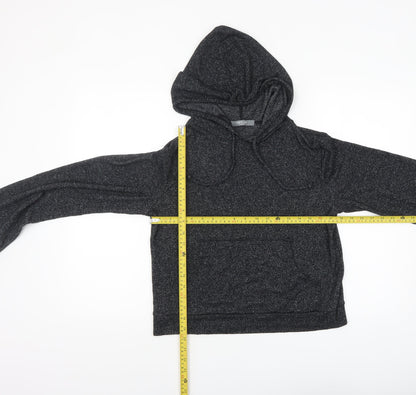 Womens UK Size M COIN 1804 Black Pullover Hoodie