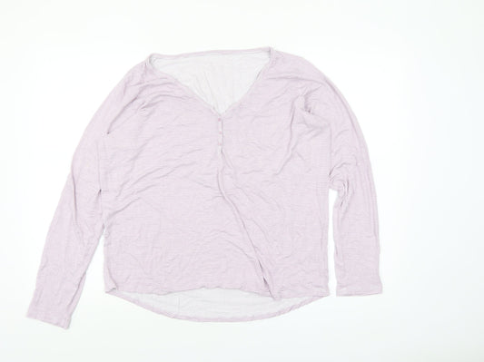 Womens UK Size 14 Dunnes Stores Pink Basic T-Shirt