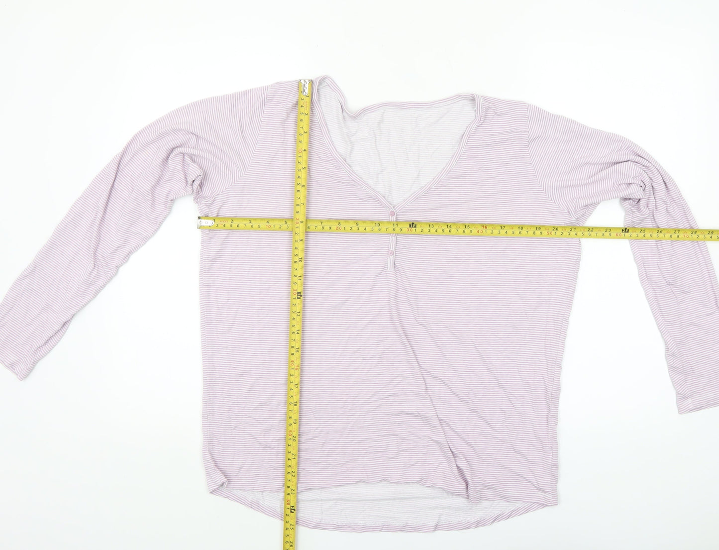 Womens UK Size 14 Dunnes Stores Pink Basic T-Shirt