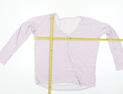 Womens UK Size 14 Dunnes Stores Pink Basic T-Shirt