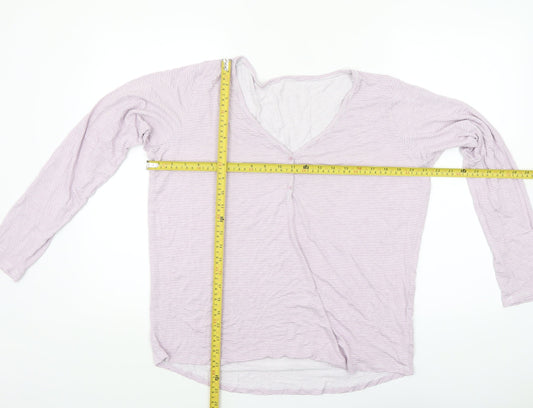 Womens UK Size 14 Dunnes Stores Pink Basic T-Shirt