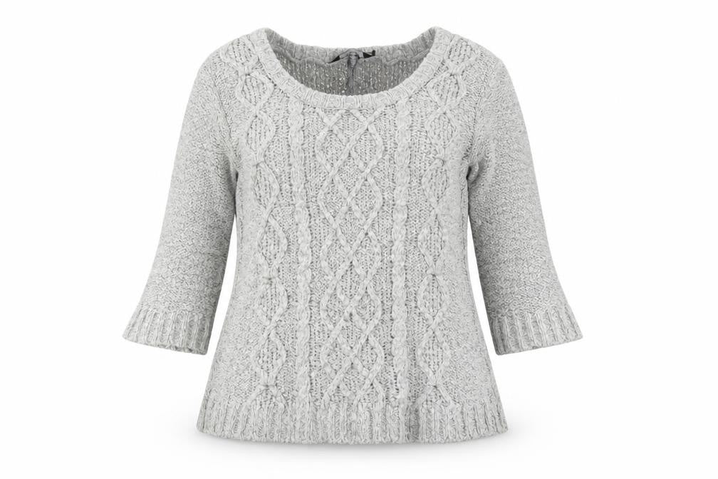 Womens UK Size 8 Dorothy Perkins Grey Pullover Jumper