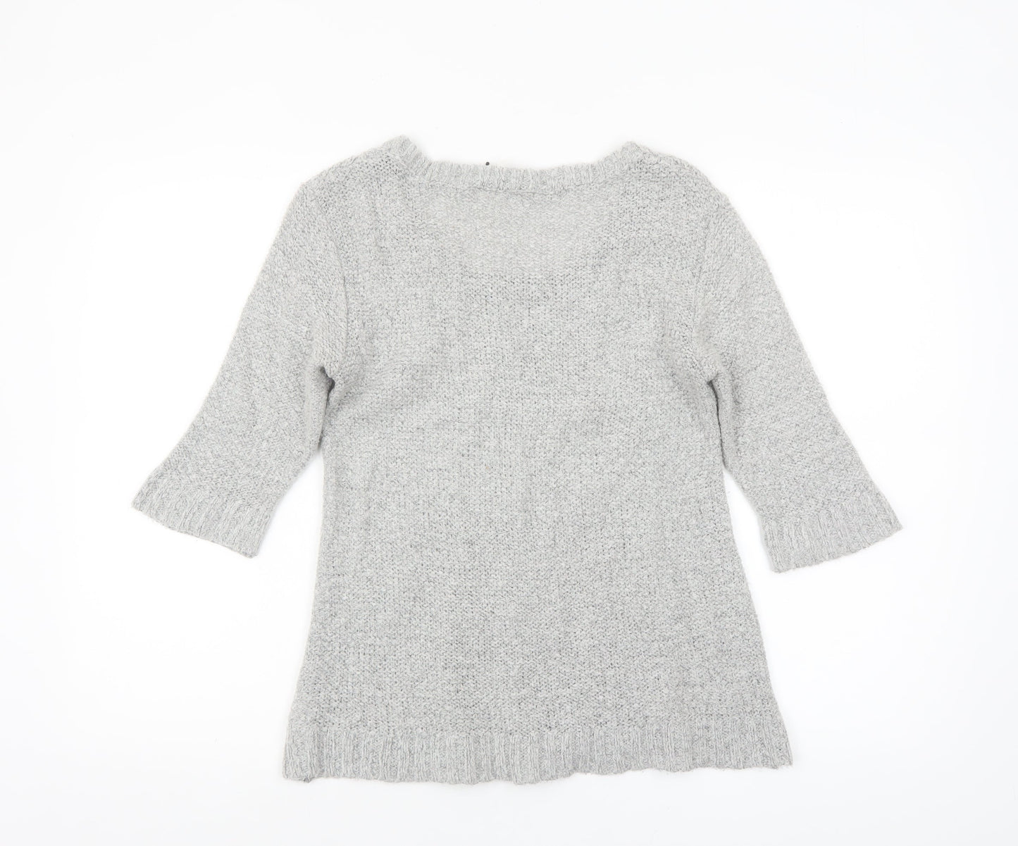 Womens UK Size 8 Dorothy Perkins Grey Pullover Jumper