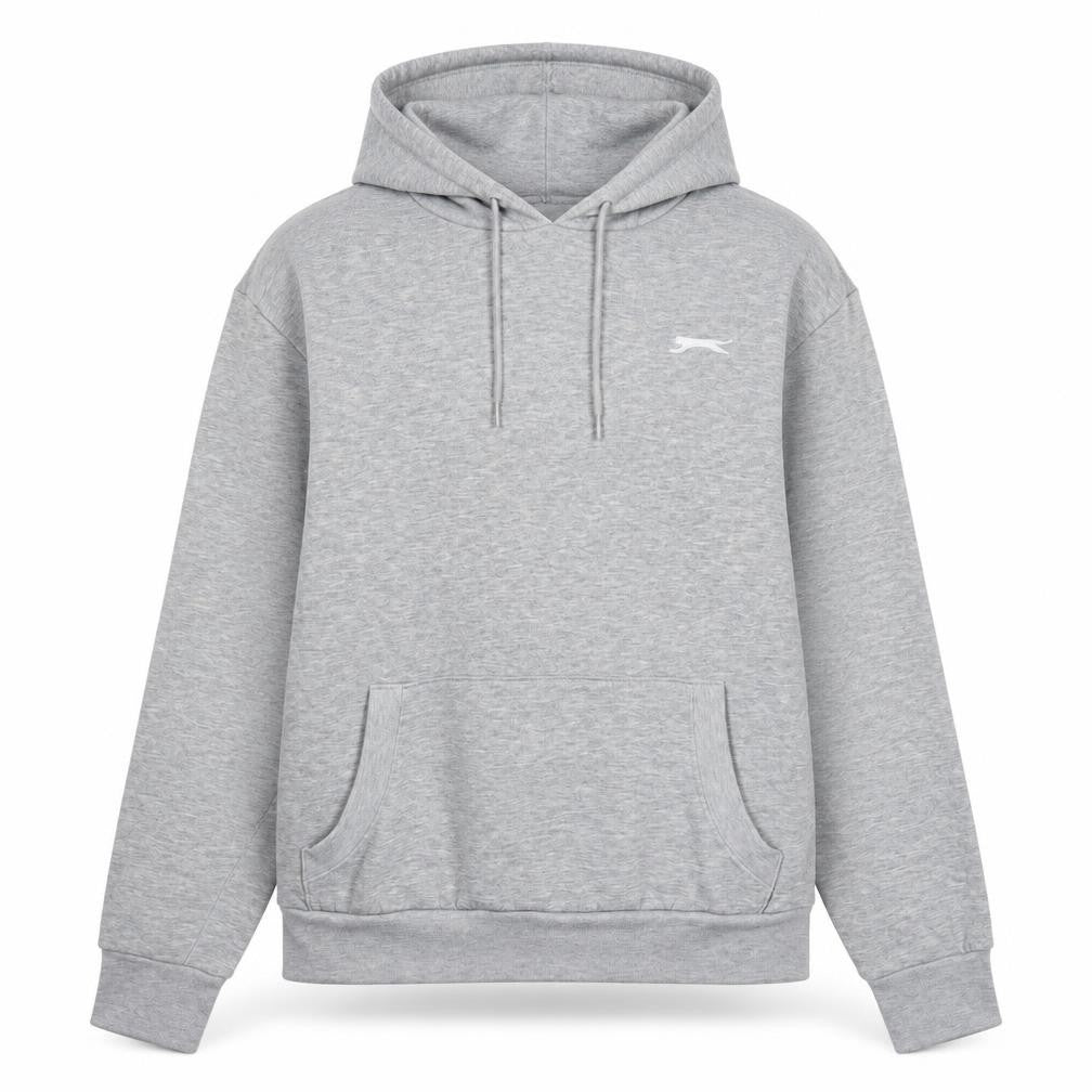 Mens UK Size S Slazenger Grey Pullover Hoodie