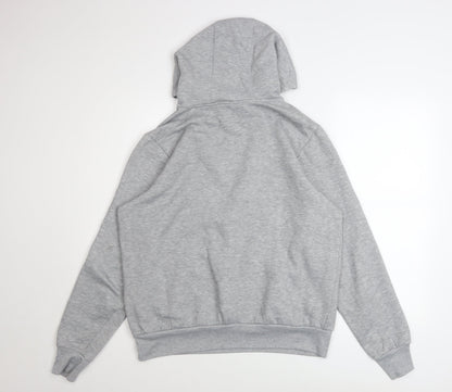 Mens UK Size S Slazenger Grey Pullover Hoodie