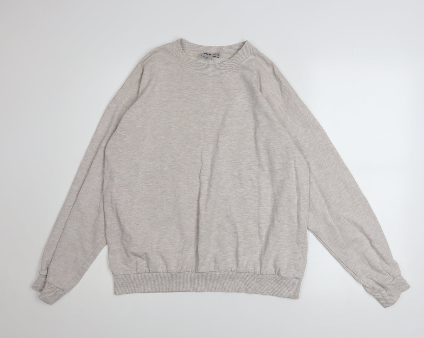 Womens UK Size 14 ASOS Beige Pullover Sweatshirt