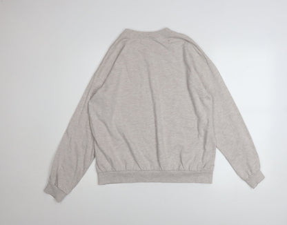 Womens UK Size 14 ASOS Beige Pullover Sweatshirt
