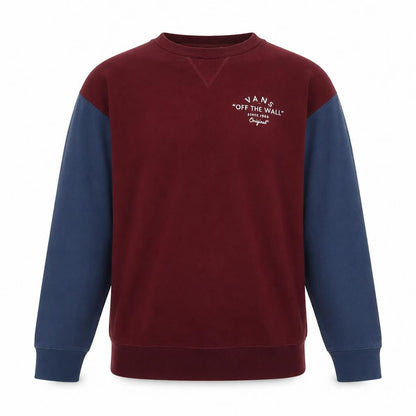 Mens UK Size M VANS Multicoloured Pullover Sweatshirt