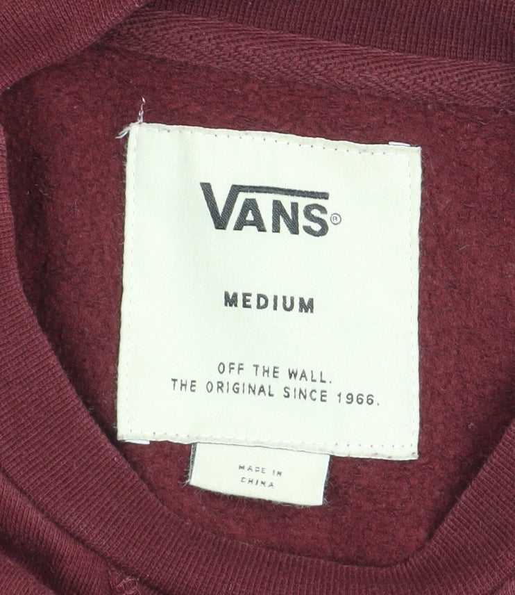 Mens UK Size M VANS Multicoloured Pullover Sweatshirt