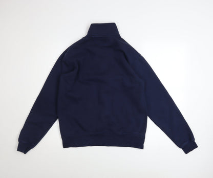 Mens UK Size S Zara Blue Pullover Sweatshirt