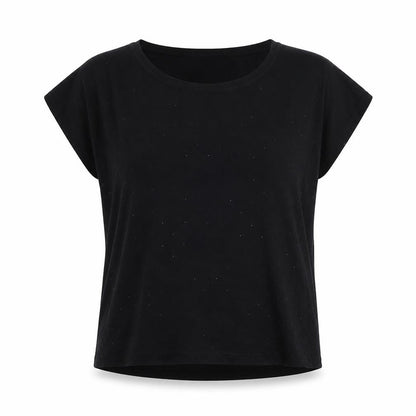 Womens UK Size 16 NEXT Black Basic T-Shirt