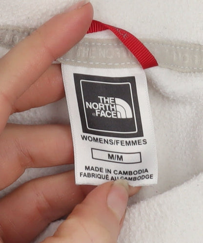 Womens UK Size M The North Face Beige Pullover Sweatshirt