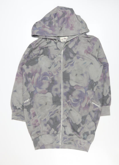 Womens UK Size S A Postcard From Brighton Grey Yoga Walking Gym & Training Jacke
