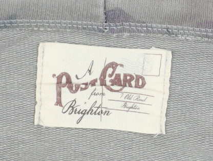 Womens UK Size S A Postcard From Brighton Grey Yoga Walking Gym & Training Jacke